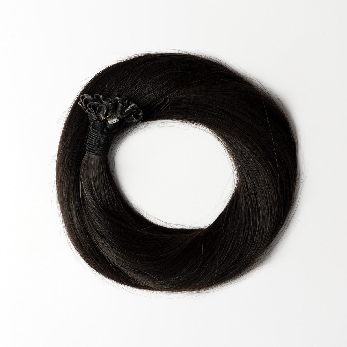 Wax extensions - Dark Natural Brown 1A