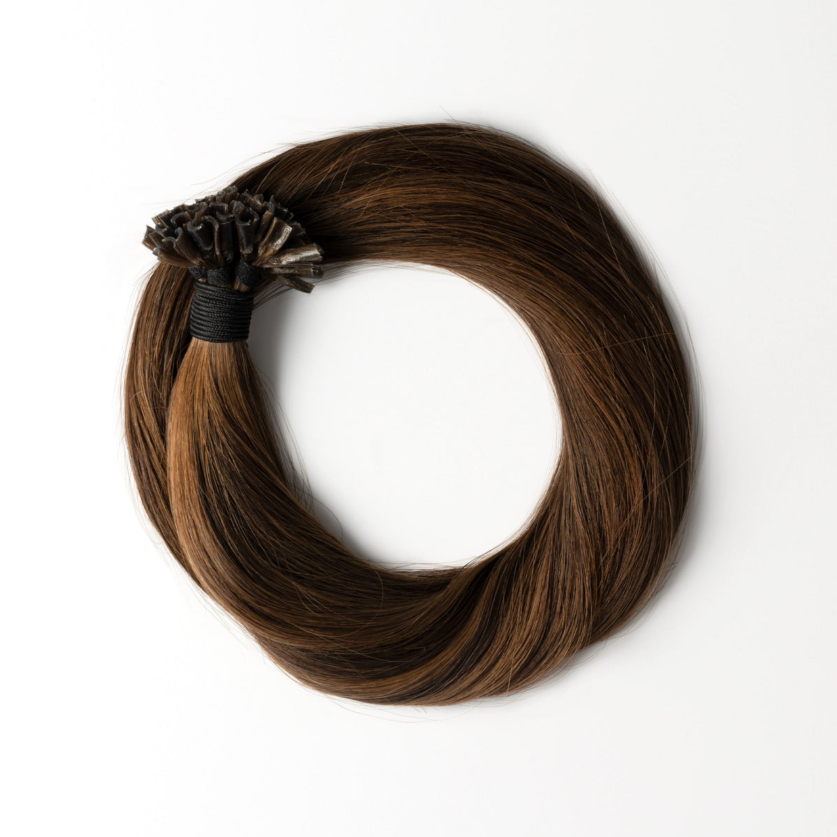 Wax extensions - Dark Chocolate Brown Mix 1B/4