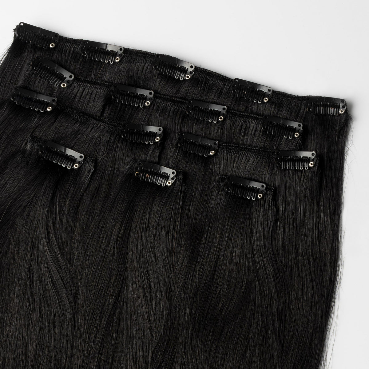 Clip in extensions - Black 1