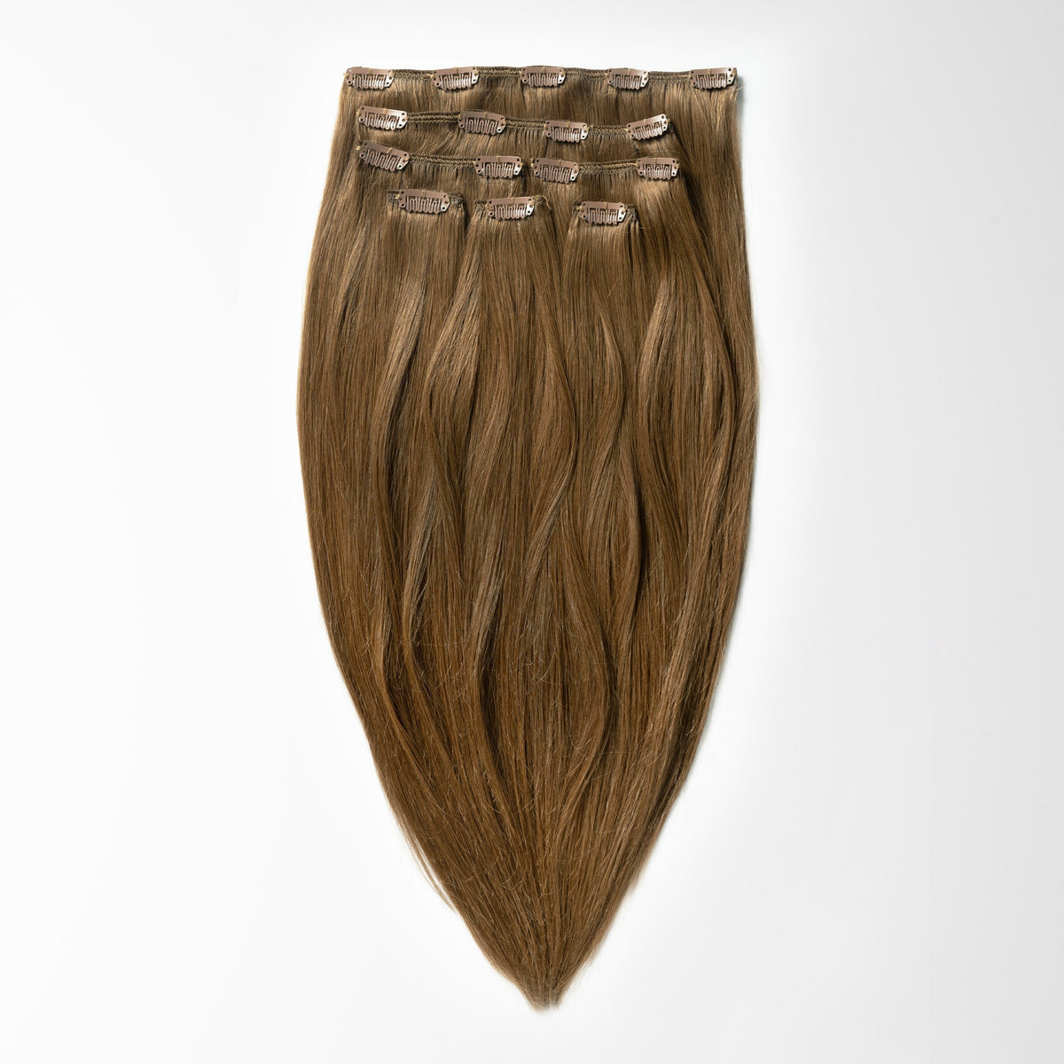 Clip in extensions - Natural Brown 3