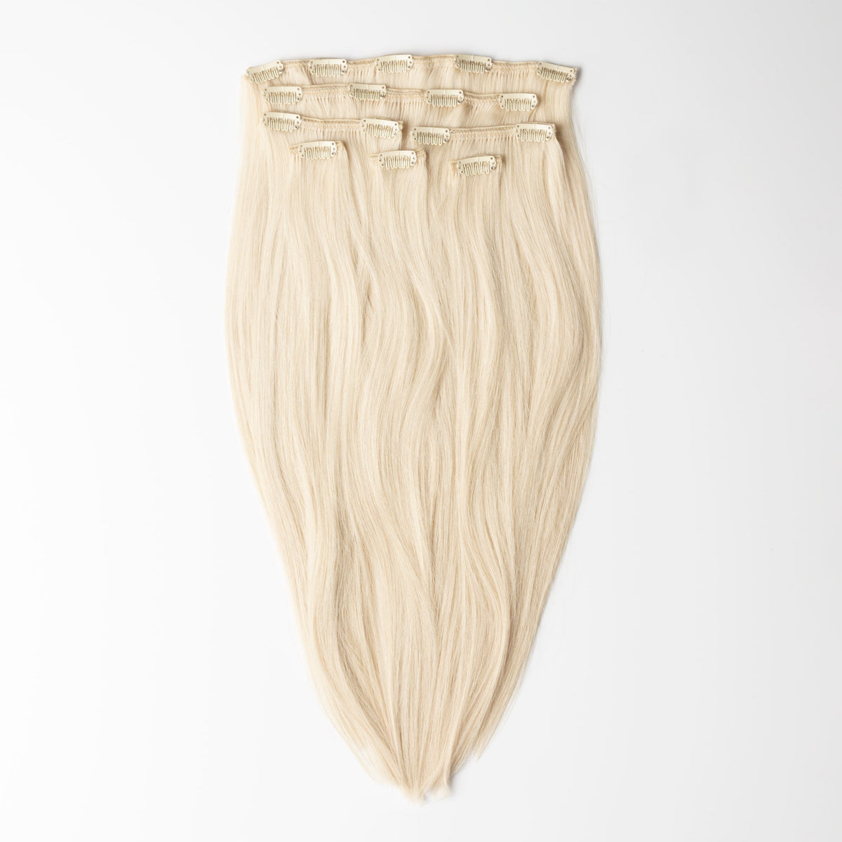 Clip in extensions - Light Ash Blonde 60B