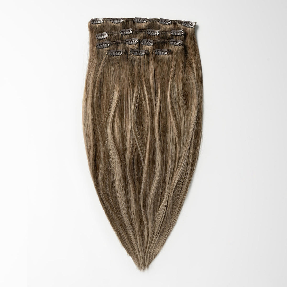 Clip in extensions - Beige Blonde Balayage 3B+16B