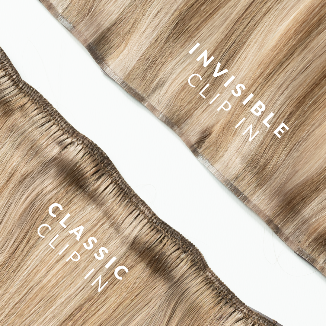 Invisible Clip In - Chocolate Brown 2