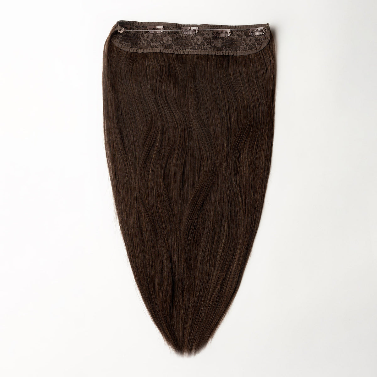 Halo extensions - Dark Chocolate Brown 1B