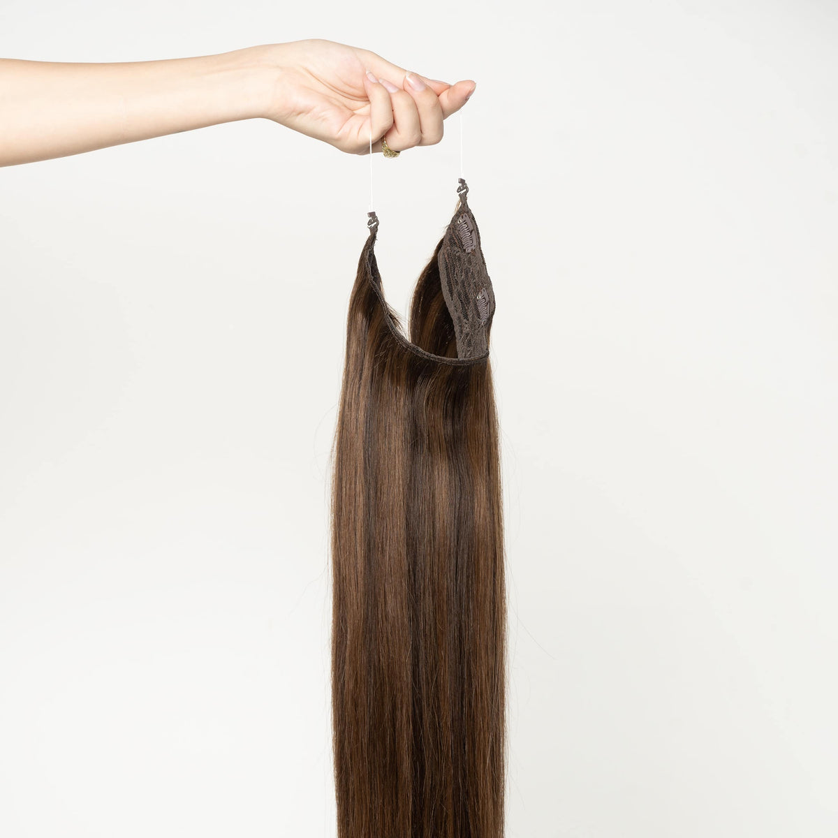 Halo extensions - Dark Chocolate Brown Mix 1B/4