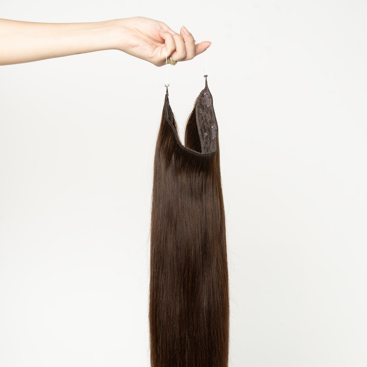 Halo extensions - Chocolate Brown 2