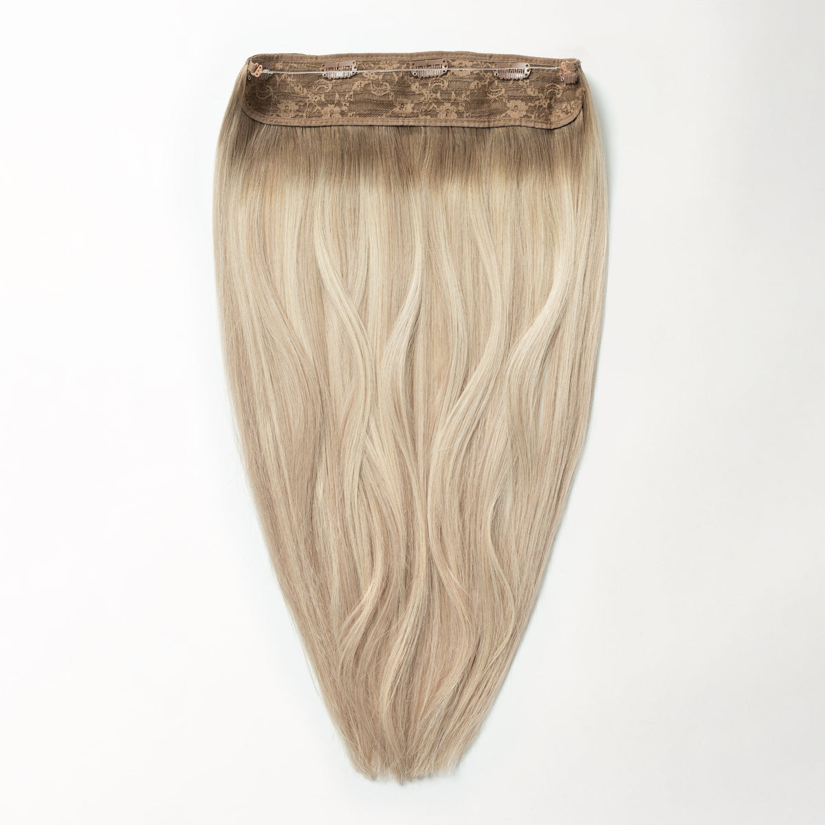 Halo extensions - Beige Blonde Mix Root 5B+16B/60B