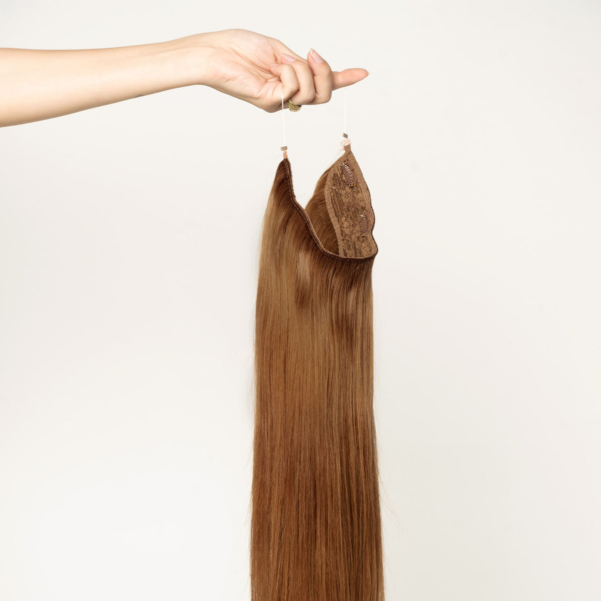 Halo extensions - Chestnut Brown 6