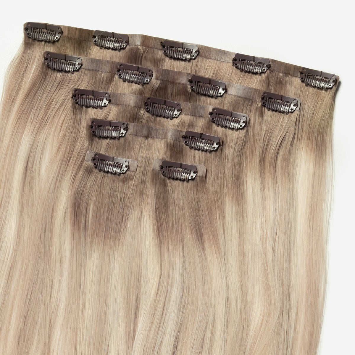 Invisible Clip In - Beige Blonde Mix Root 5B+16B/60B
