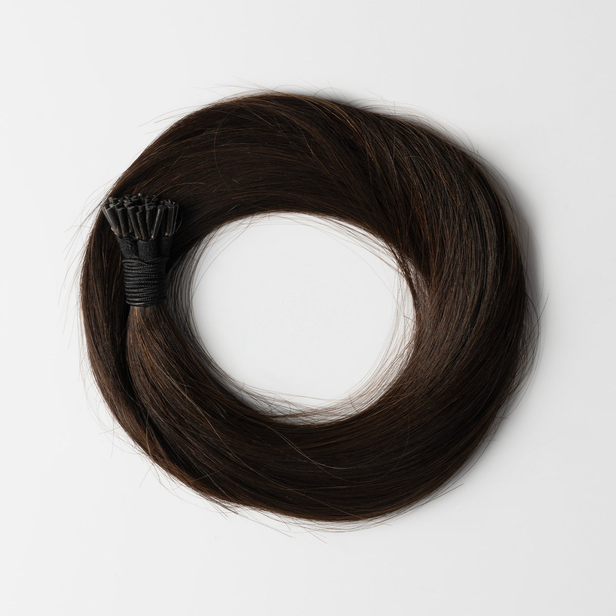 Microring extensions - Dark Chocolate Brown 1B