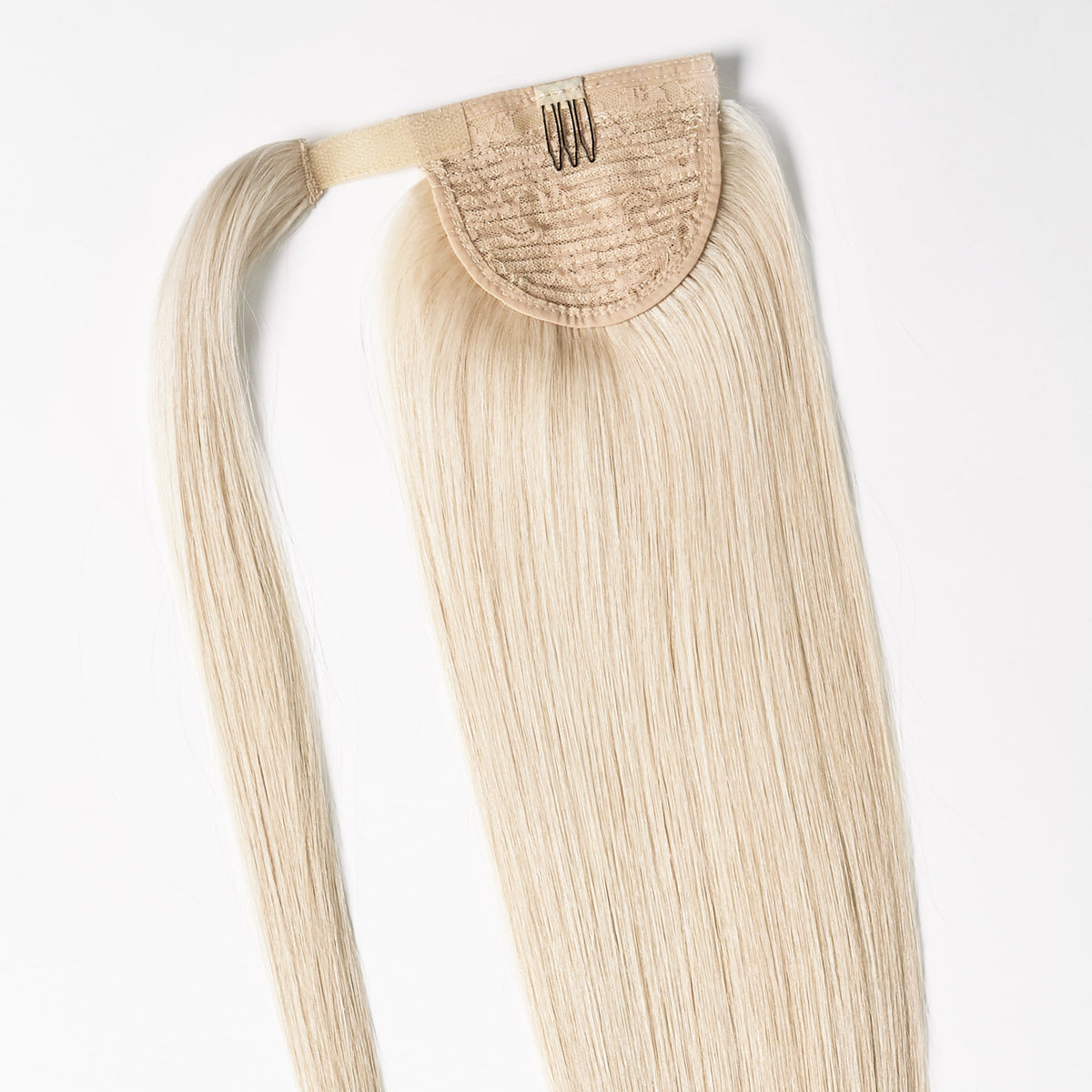 Ponytail extensions - Light Ash Blonde 60B