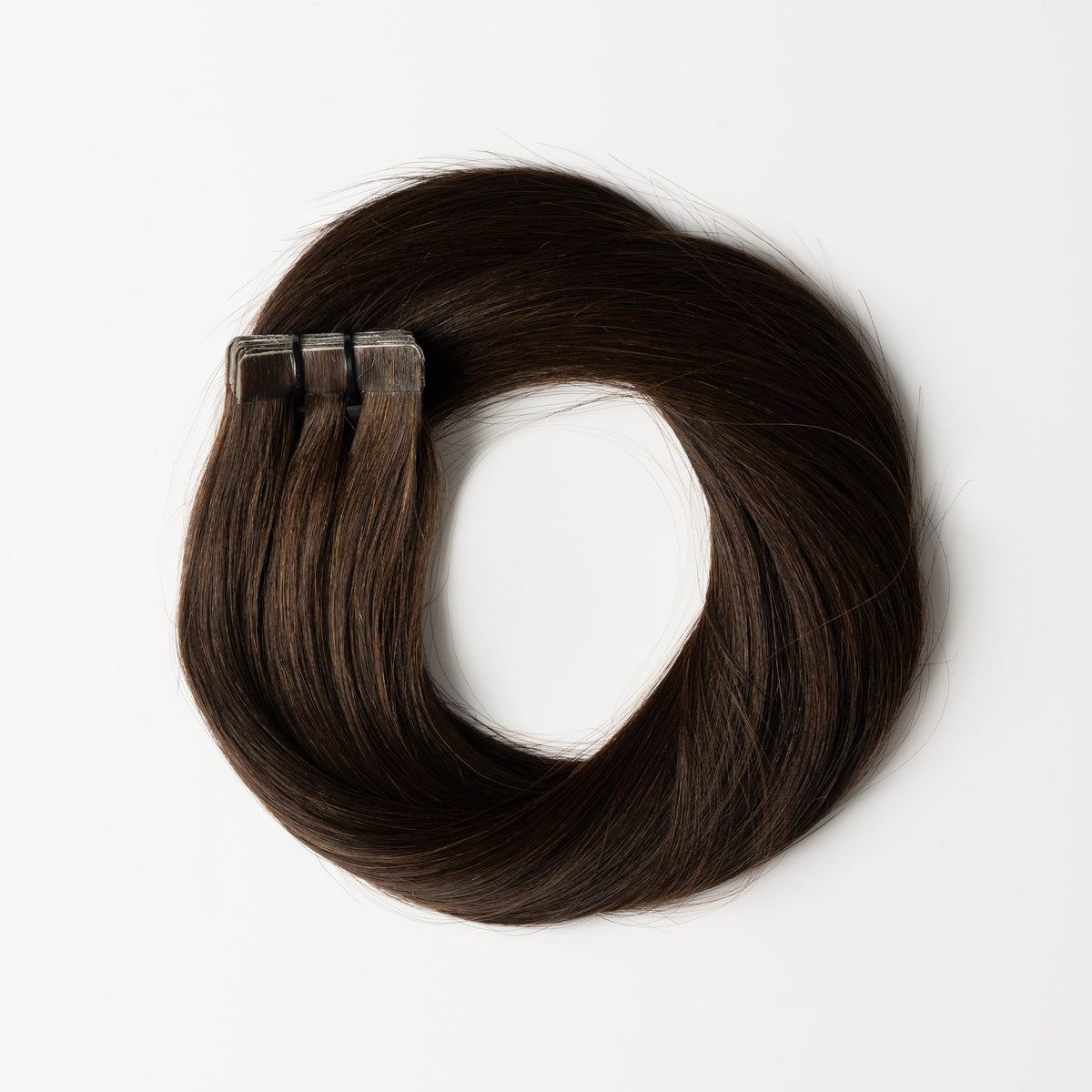 Tape extensions - Dark Chocolate Brown 1B