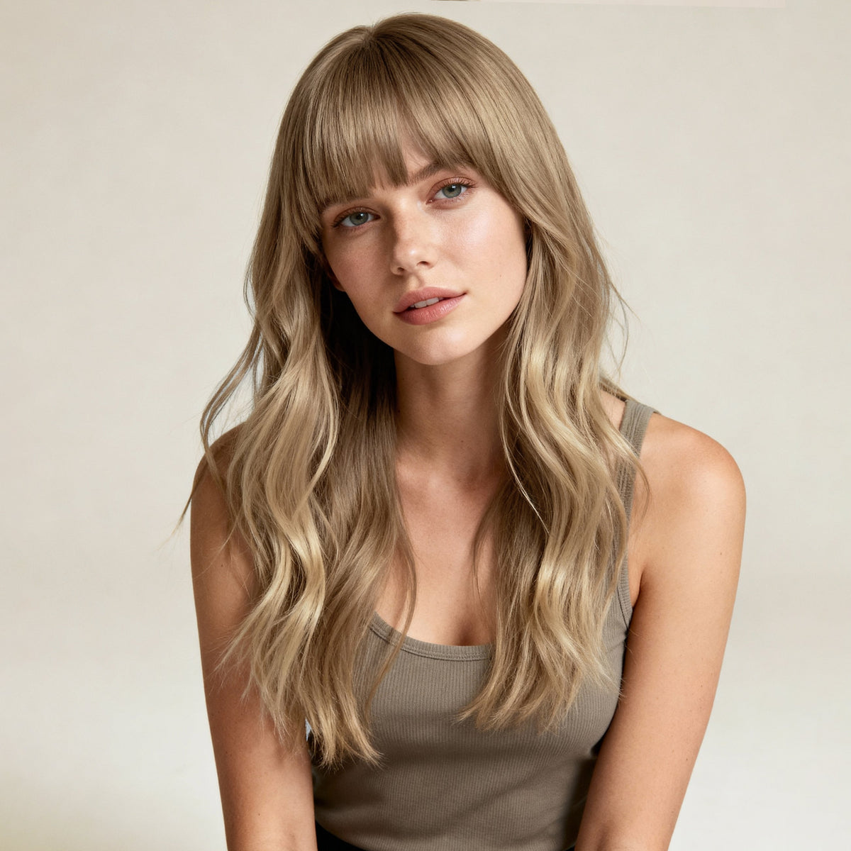 Microring extensions - Dark Beige Blonde 12B