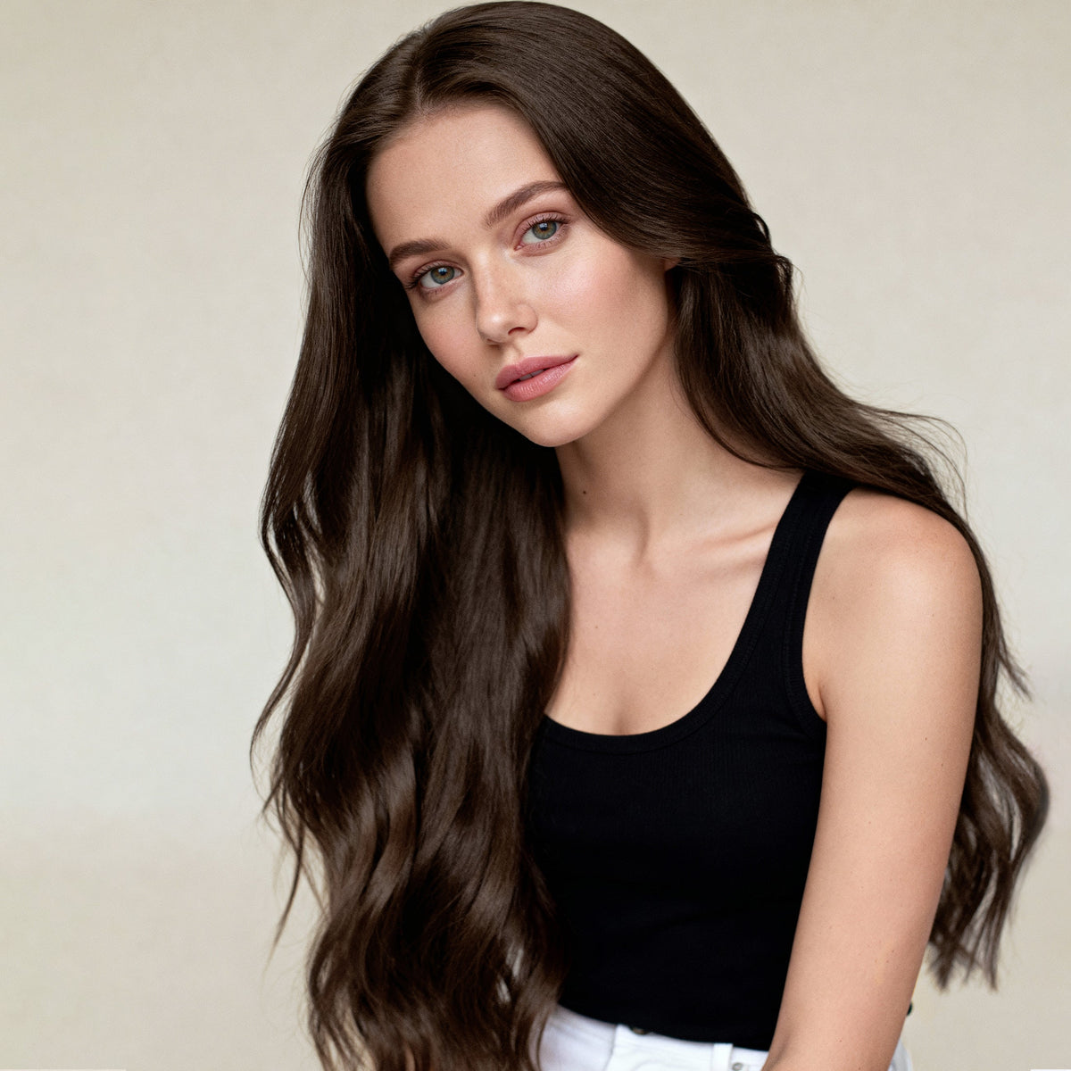 Microring extensions - Dark Chocolate Brown 1B