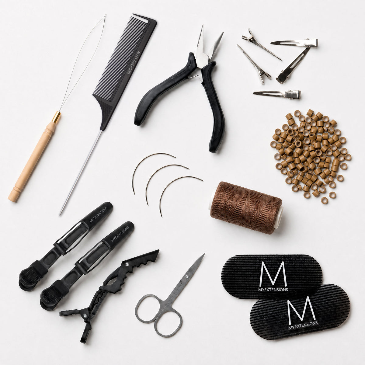 Wefts - Starter Kit - Lichtbruin #8