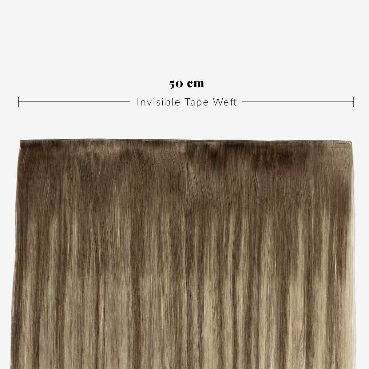 Invisible Tape Weft - Dark Ash Blonde 14B