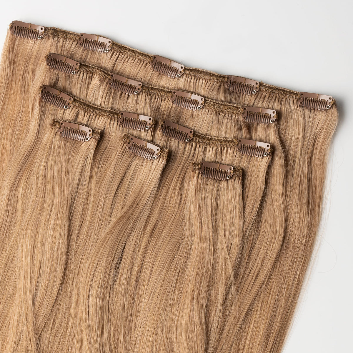 Clip in extensions - Light Caramel 10