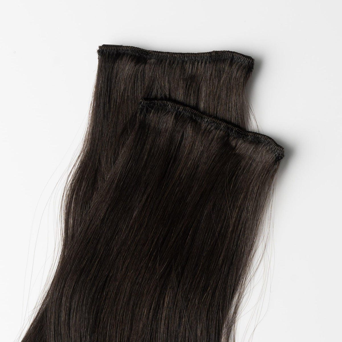 Clip in extensions - Dark Natural Brown 1A