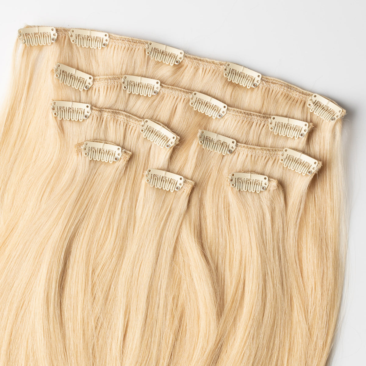 Clip in extensions - Light Honey Blonde 22