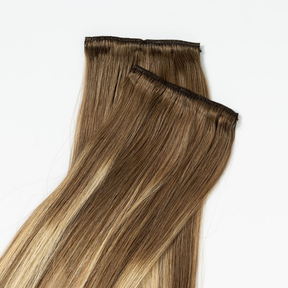 Clip in extensions - Natural Blonde Balayage 3B+22