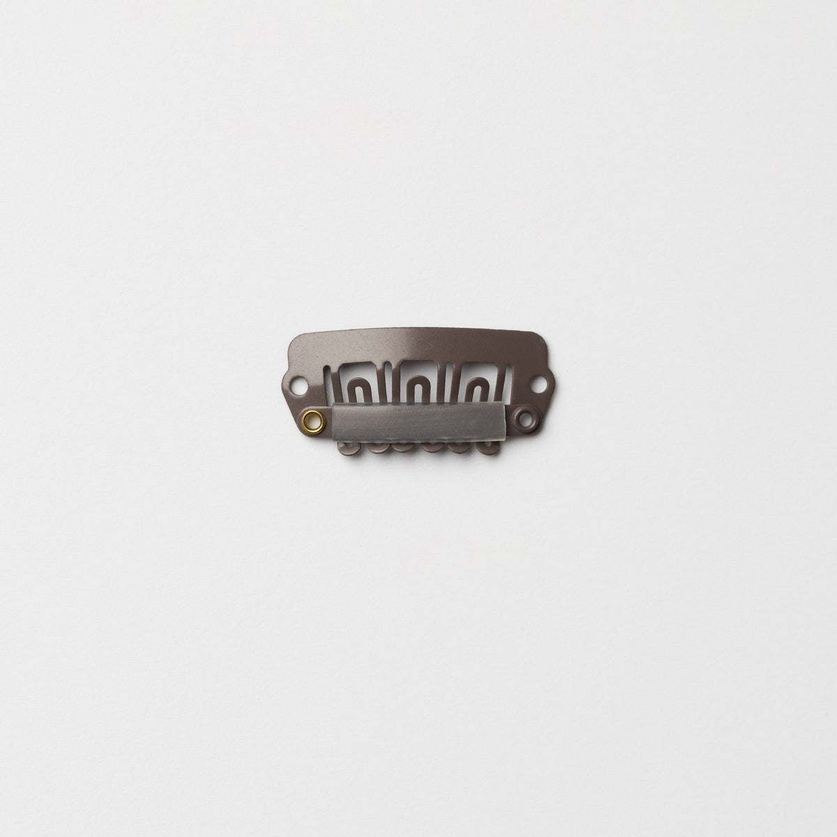 Clips voor extensions - 10 stuks - Donkerbruin