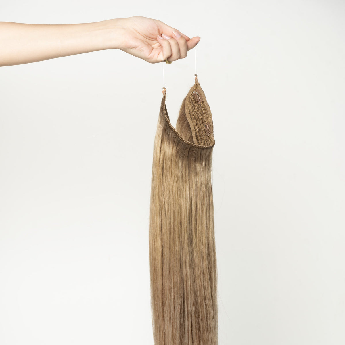 Halo extensions - Dark Beige Blonde 12B