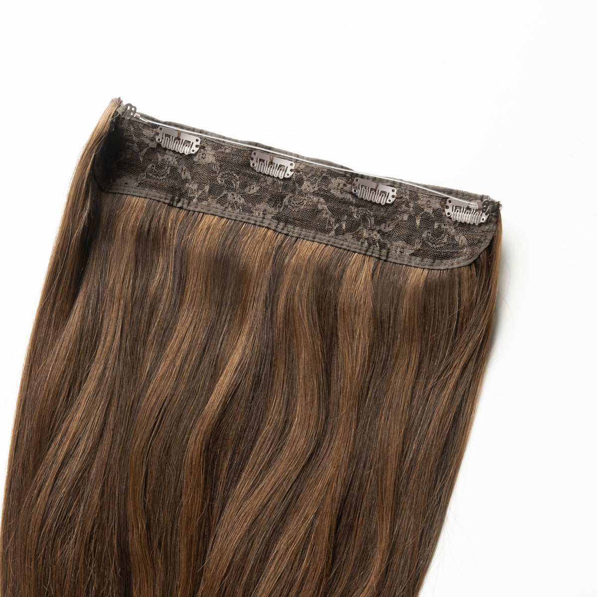 Halo extensions - Dark Chocolate Brown Mix 1B/4