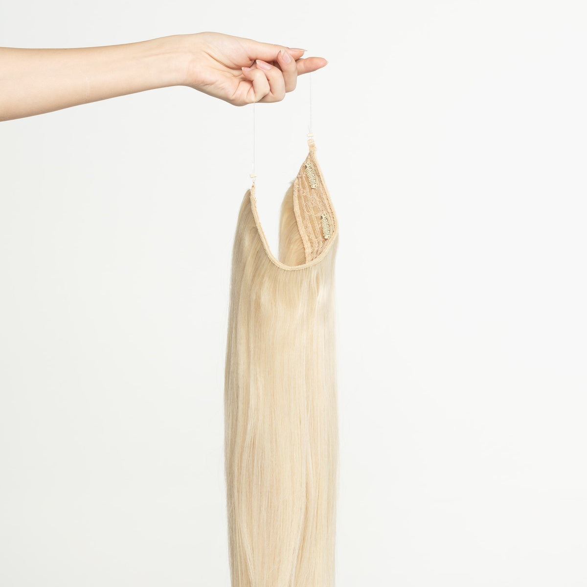 Halo extensions - Light Natural Blonde 60A