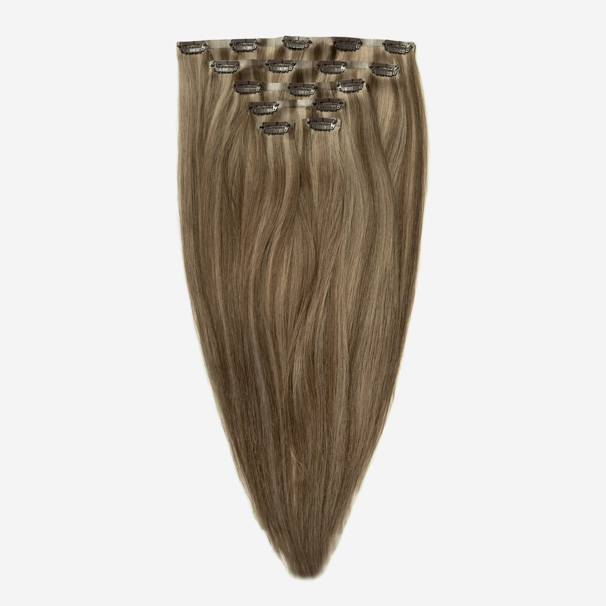 Invisible Clip In - Ash Brown Mix 3B/5B