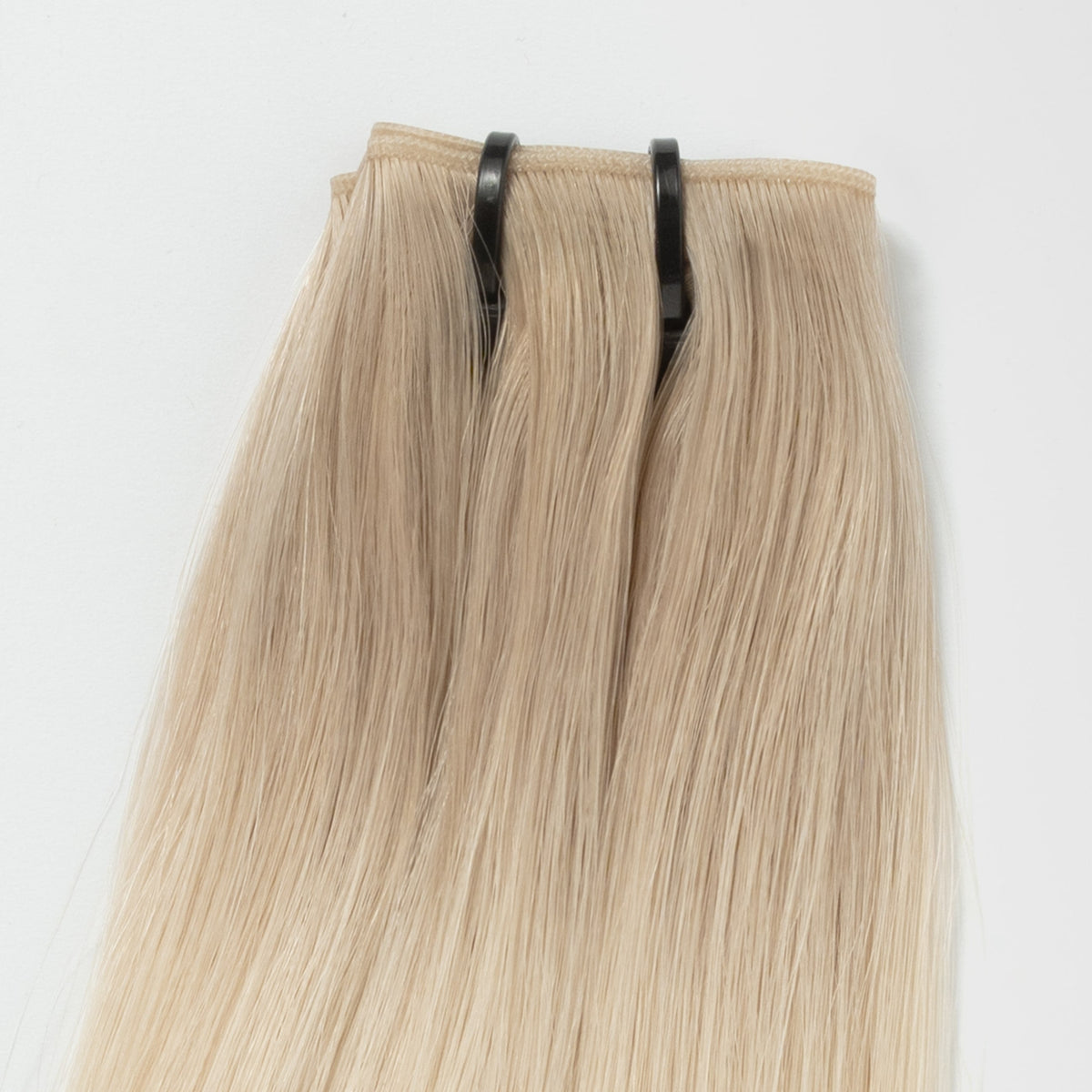 Invisible weft - Light Ash Blonde Root 16B+60B