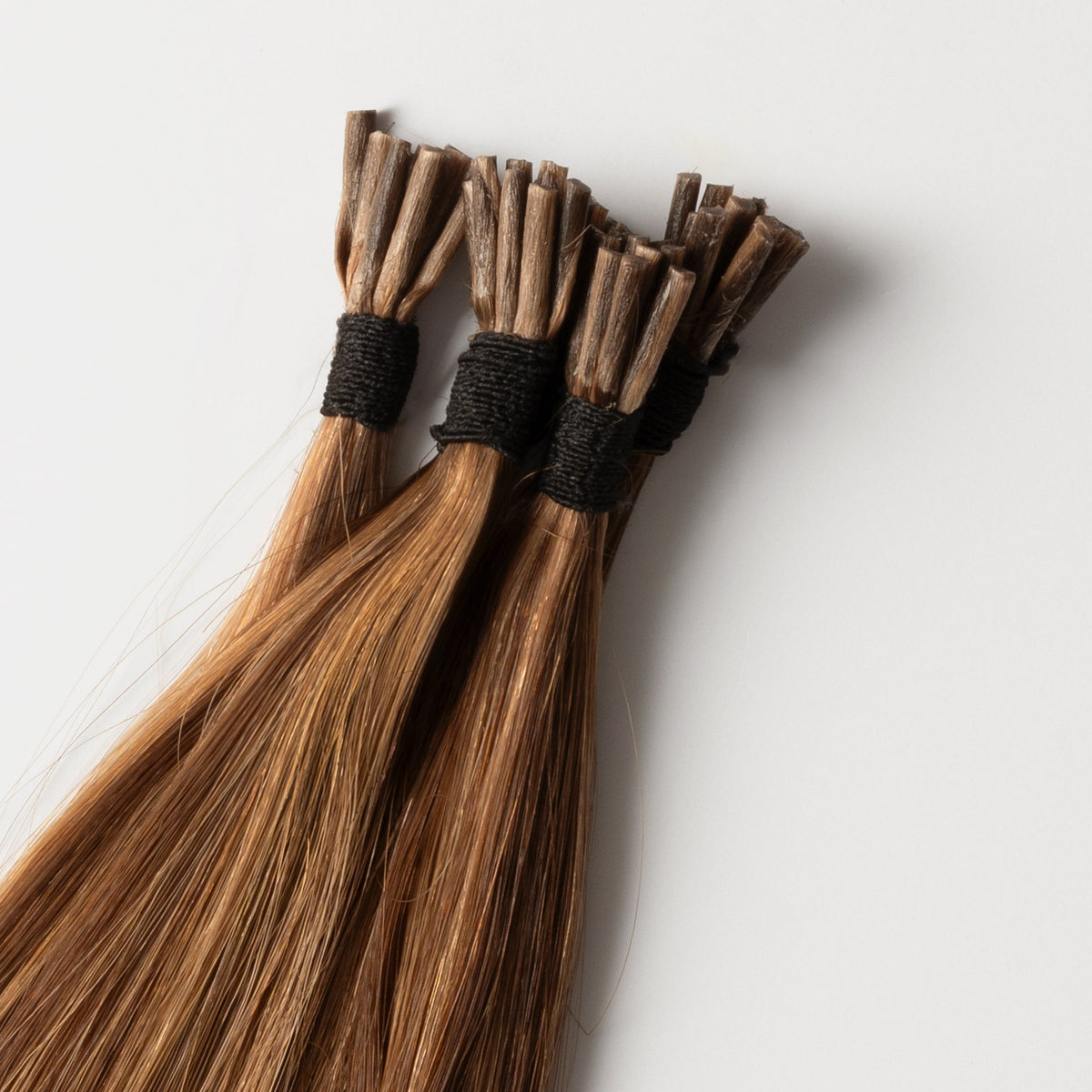 Microring extensions - Warm Brown Mix 4/7