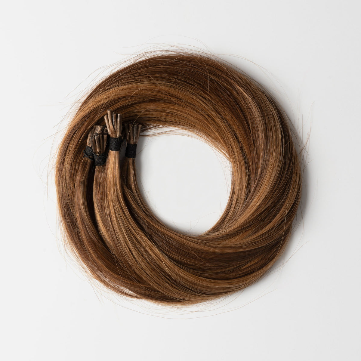 Microring extensions - Warm Brown Mix 4/7