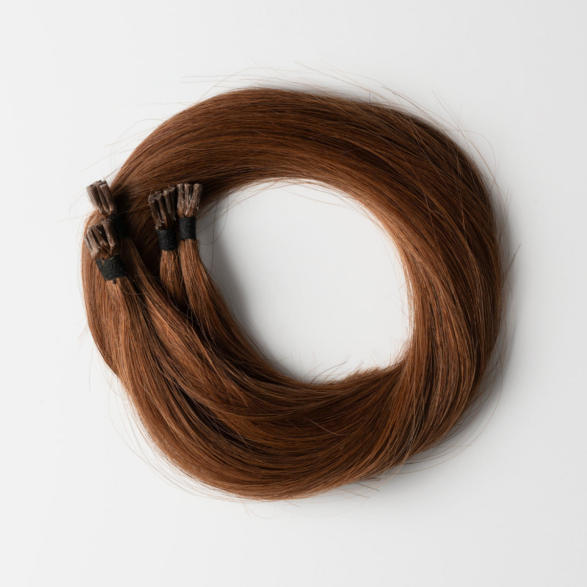 Microring extensions - Chestnut Brown 6