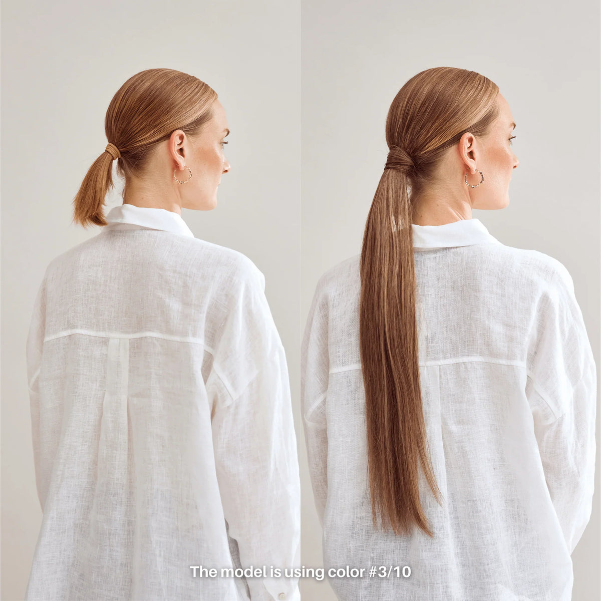 Ponytail extensions - Natural Red 7