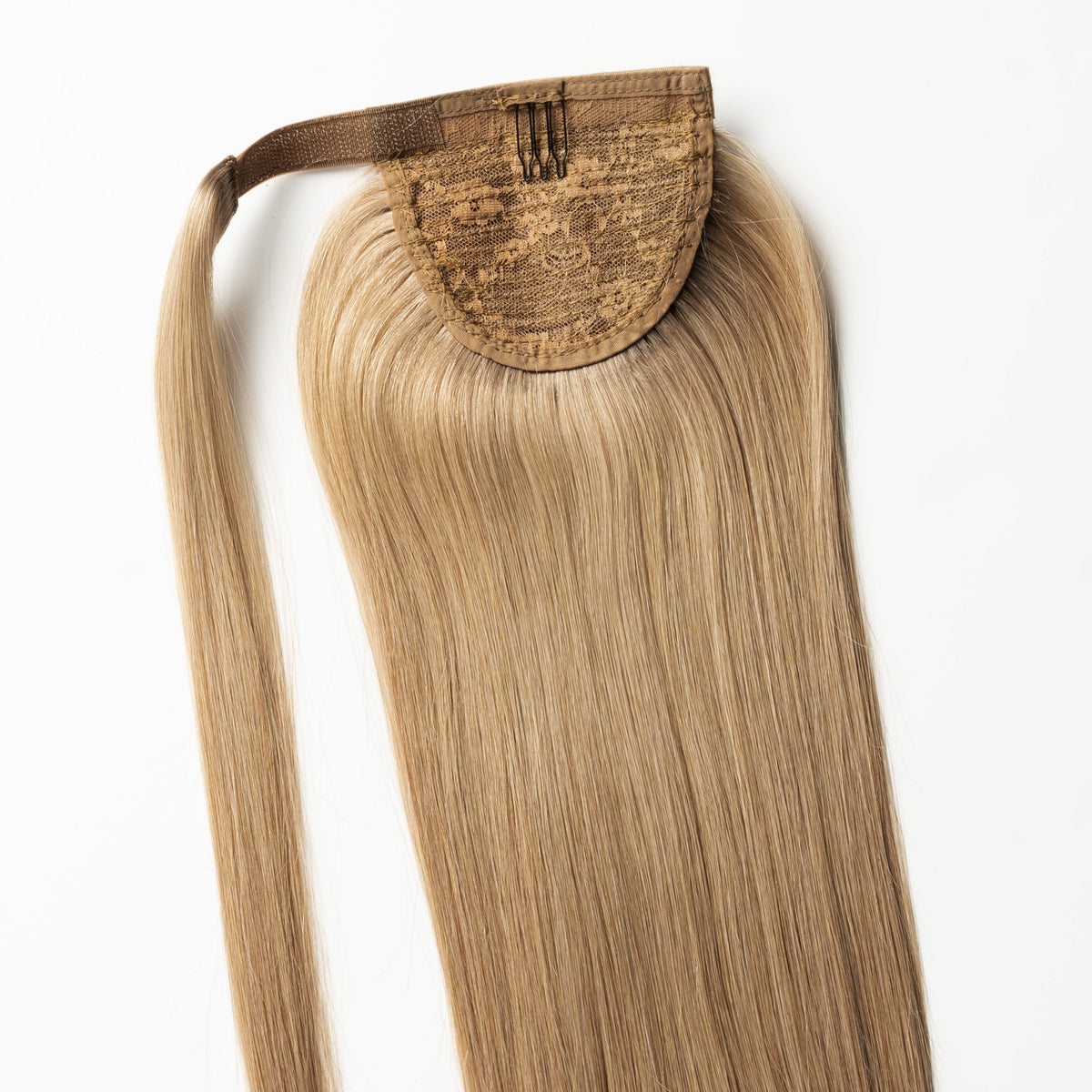 Ponytail extensions - Dark Beige Blonde 12B