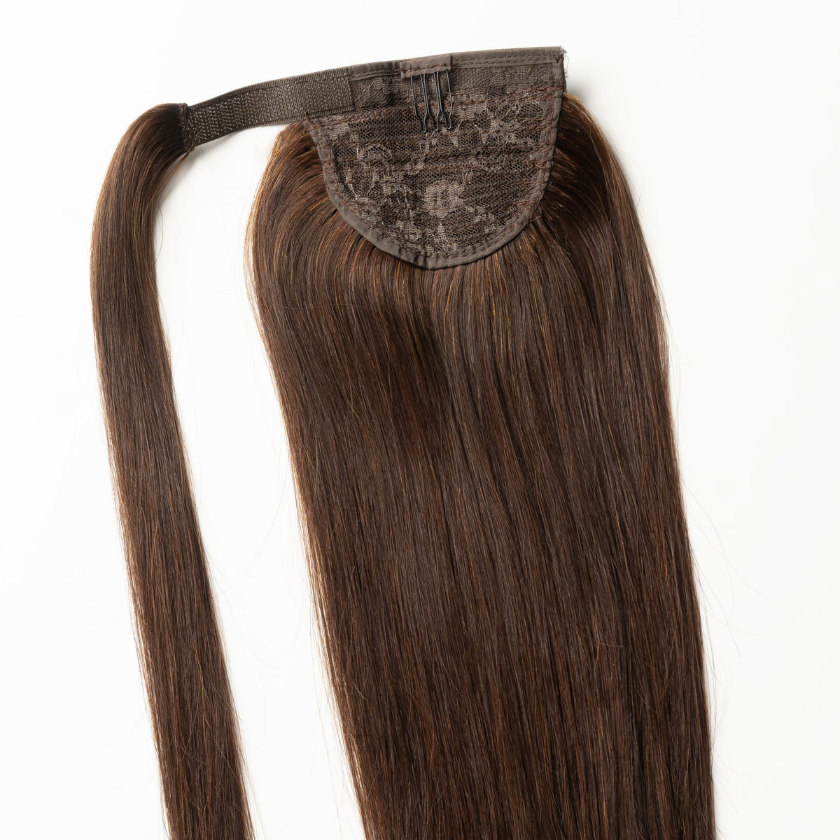 Ponytail extensions - Chocolate Brown 2