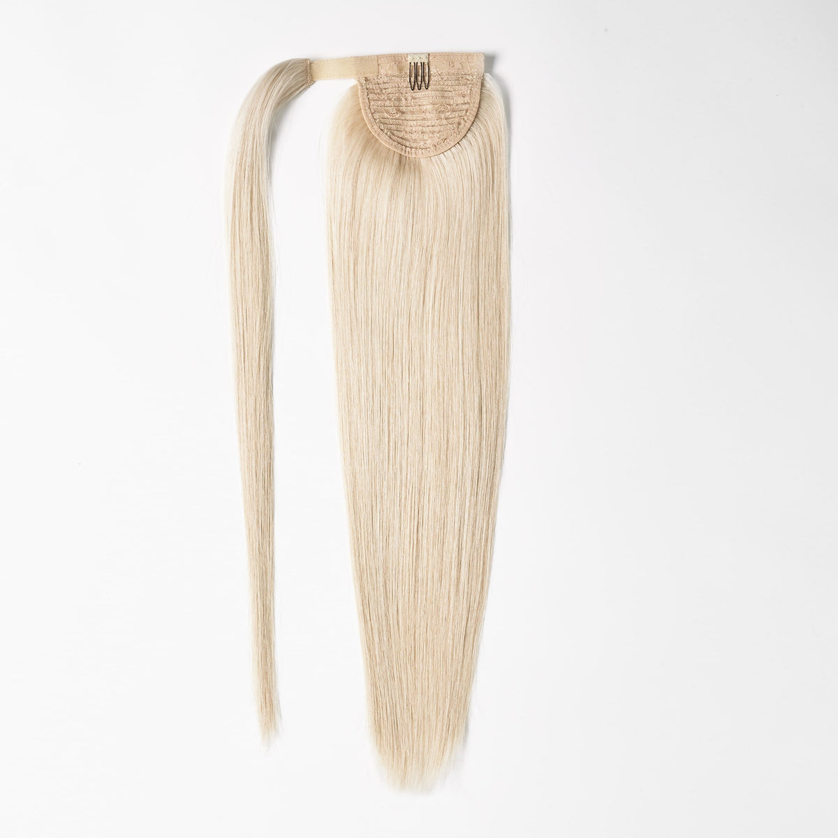 Ponytail extensions - Light Ash Blonde 60B