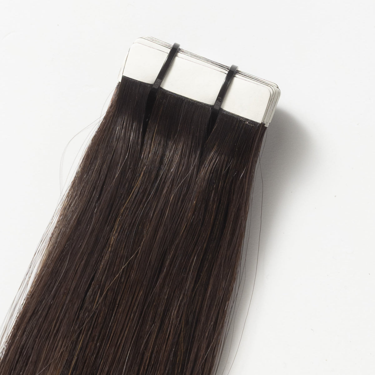 Tape extensions - Dark Chocolate Brown Balayage 1A+4