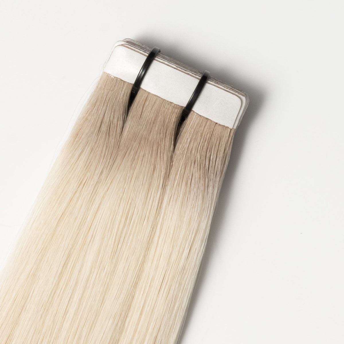 Tape extensions - Light Ash Blonde Root 16B+60B