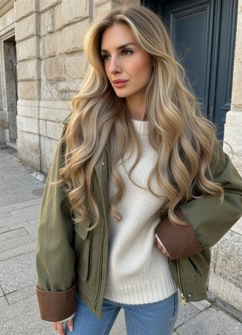 Bekijk looks met Beige Blonde Balayage 3B+16B – billede 1