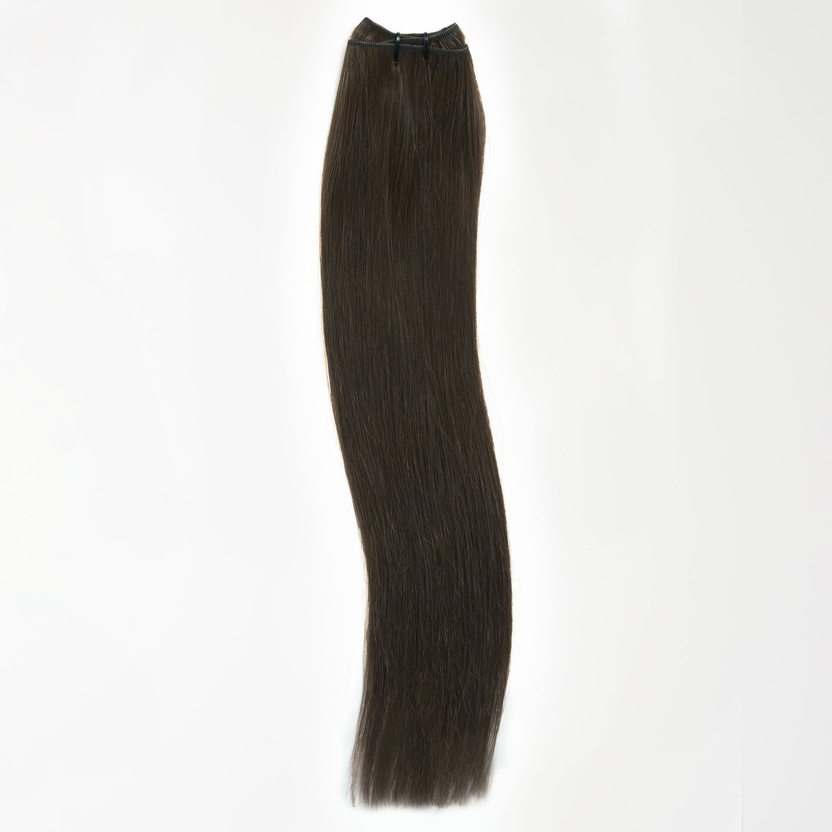Weft extensions - Extra Dark Ash Brown 1C