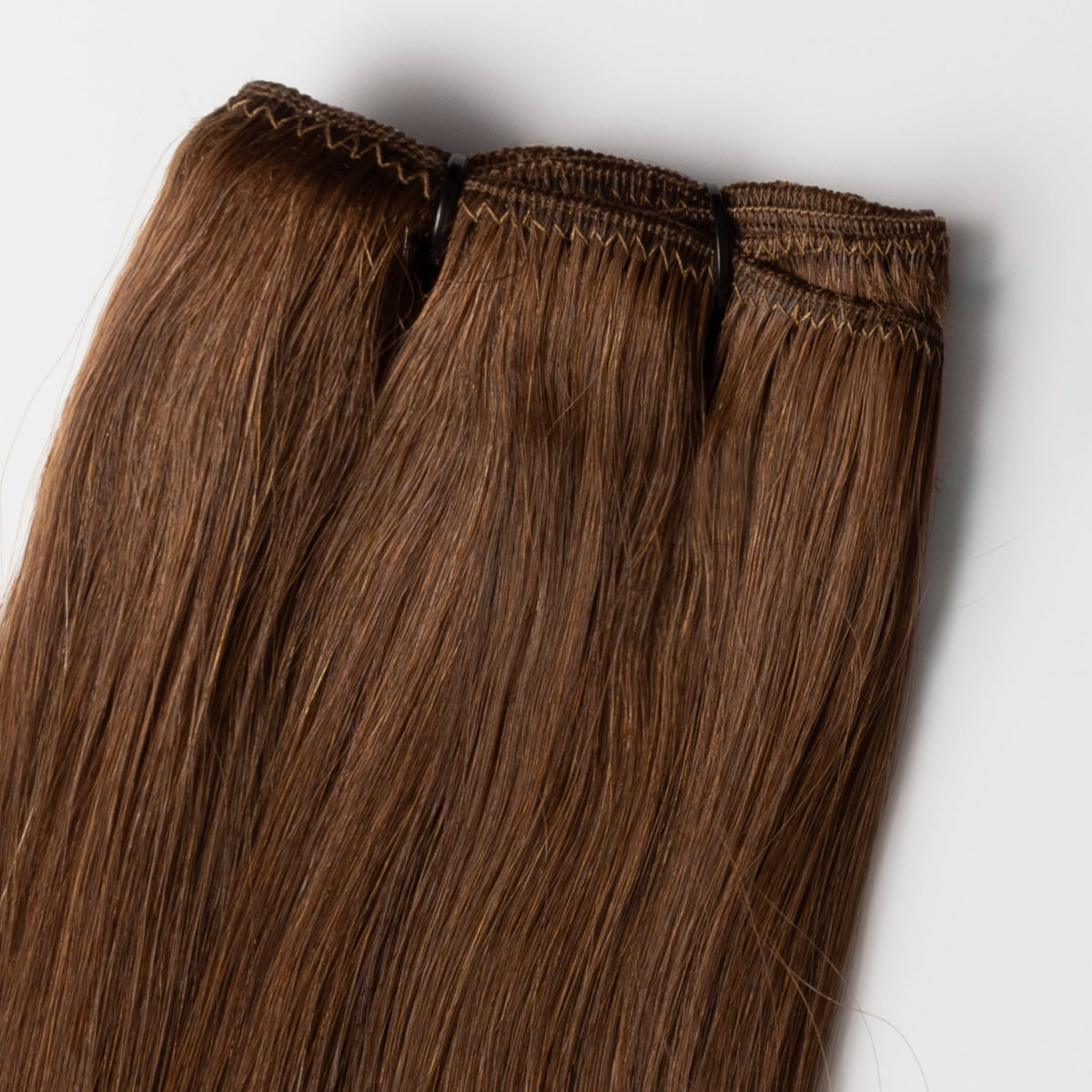 Weft extensions - Warm Brown 4