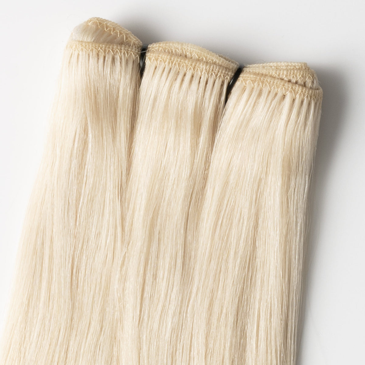 Weft extensions - Light Ash Blonde 60B