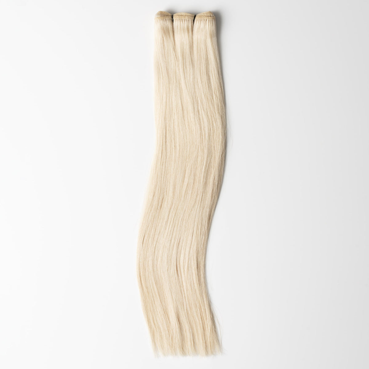 Weft extensions - Light Ash Blonde 60B